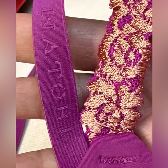 BRA NATORI 32C Violet 731080 underwire lightly padded 3454 PS - Picture 11 of 12